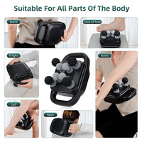8-Head Deep Tissue Muscle Massage Gun