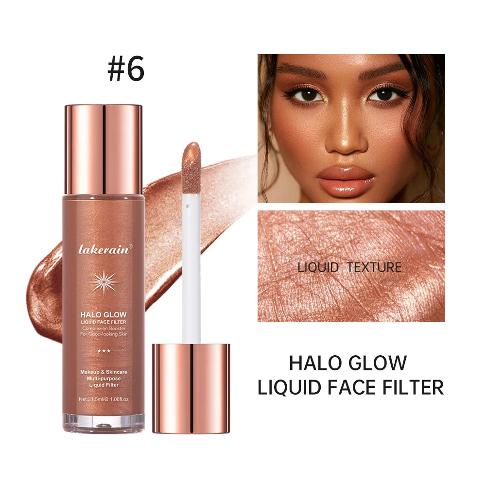 Liquid Glow Face Filter Makeup Primer & Highlighter - 24