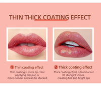 9-Piece Glitter Lip Gloss Set for Shimmering Lips