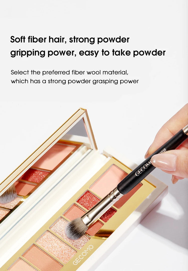 Double-Ended Precision Eyeshadow Blending Brush - 10