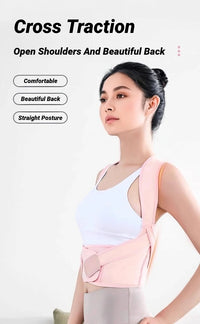 Adjustable Back Posture Corrector for Spine and Shoulder Support