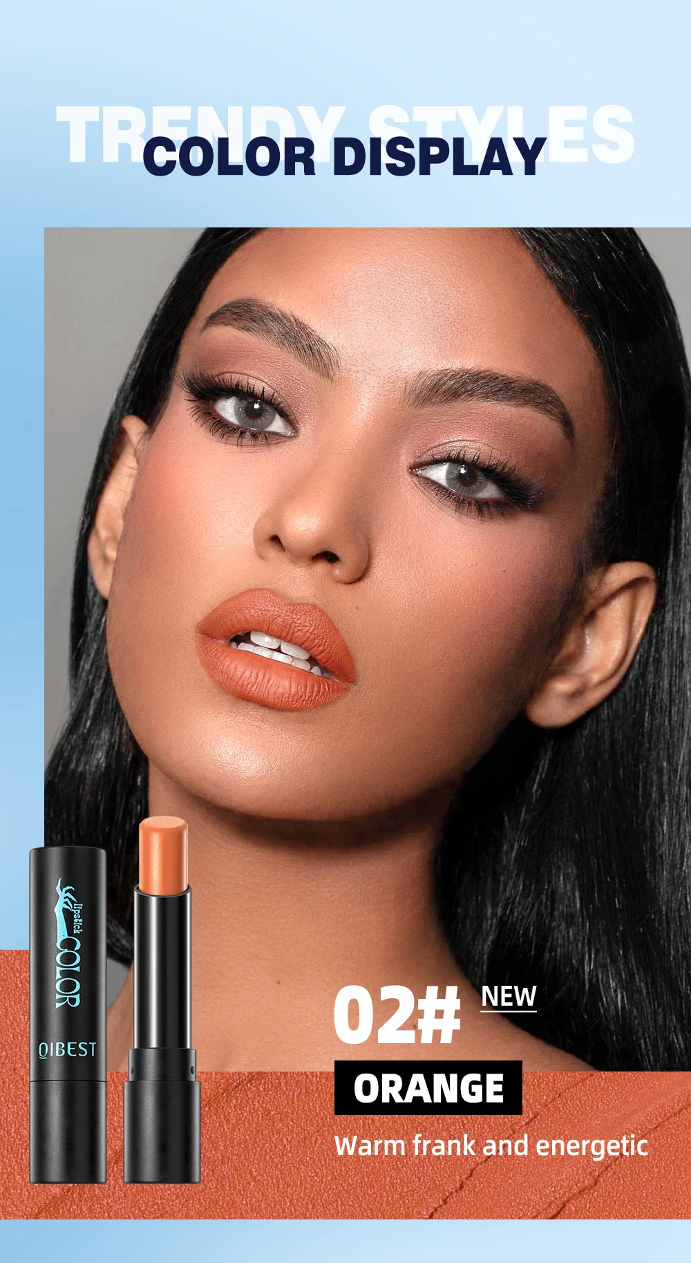 Long-Lasting Velvet Matte Lipstick for All-Day Wear - 12