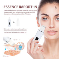Ultrasonic Facial Skin Scrubber for Deep Pore Cleansing