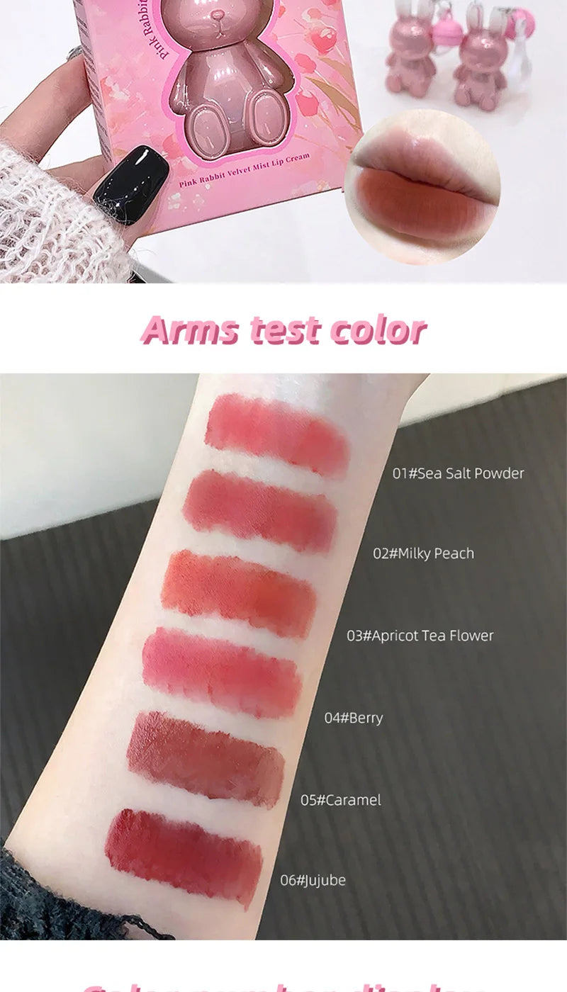 Pink Rabbit Velvet Matte Lip Cream - 9