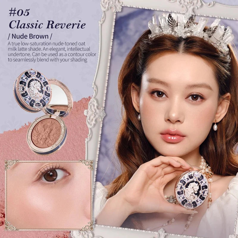 Silk Satin Powder Blush in Seashell Compact - 59