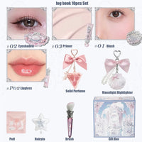Professional Ocean-Themed Full Makeup Gift Set