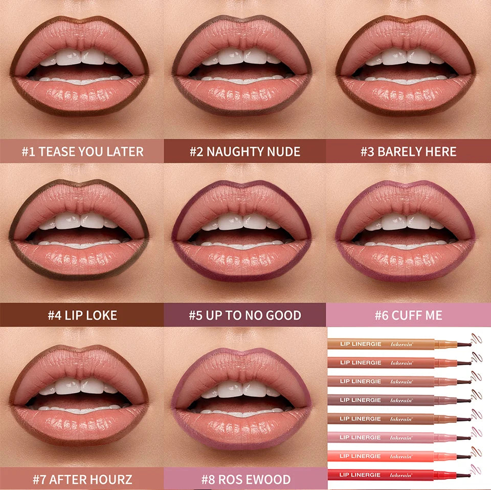 Waterproof Sculpting Ballpoint Lip Liner Pen - 11