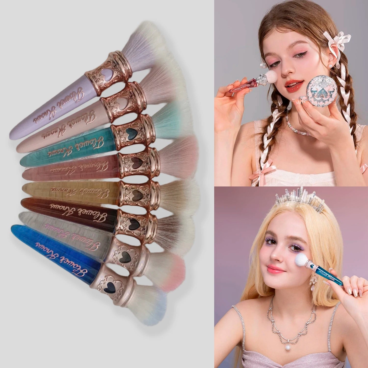 Professional Mermaid Makeup Brush for Precision Blending - 1