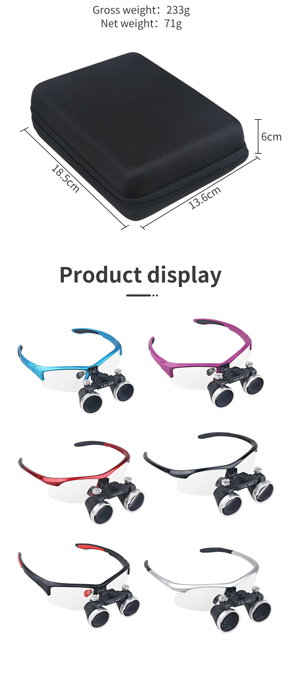 Ergonomic Dental Magnifying Loupes for Precision Work - 9