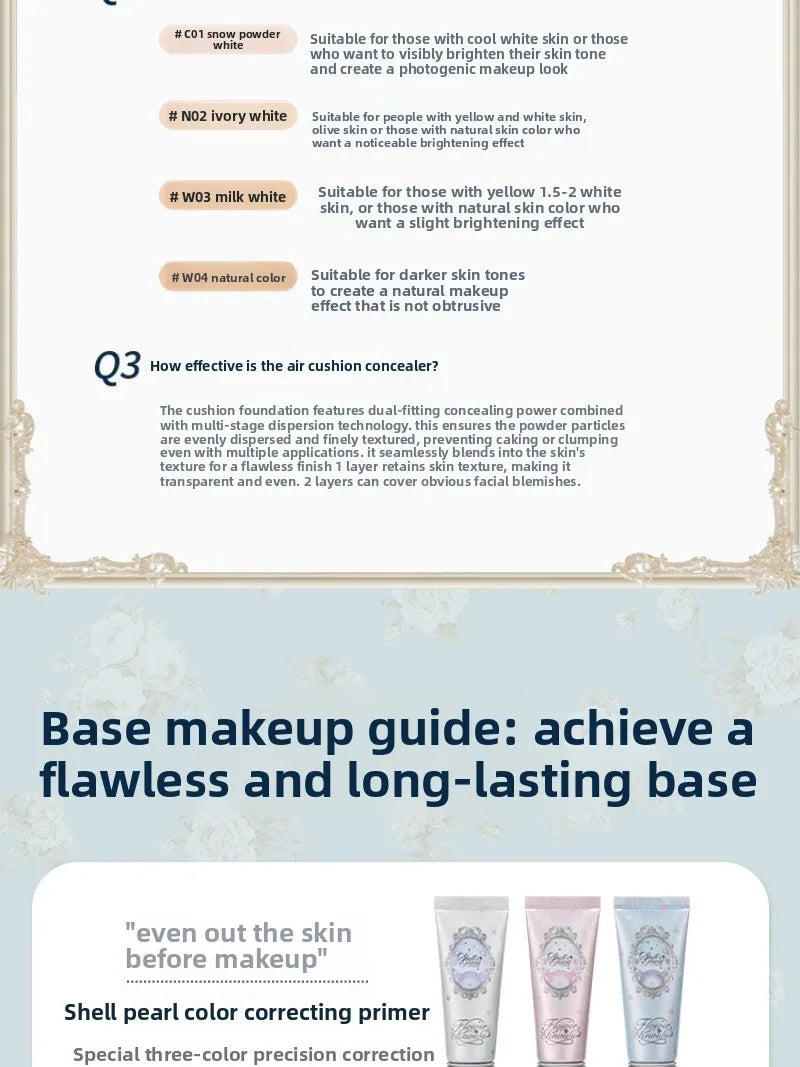 Moisturizing Air Cushion Foundation for Flawless Natural Coverage - 25
