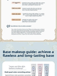 Moisturizing Air Cushion Foundation for Flawless Natural Coverage