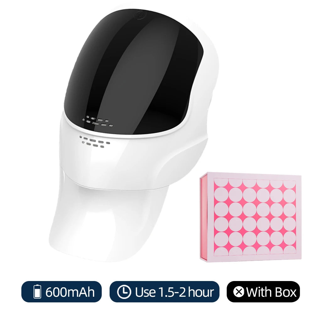 7-Color LED Light Therapy Face and Neck Rejuvenation Mask - 14