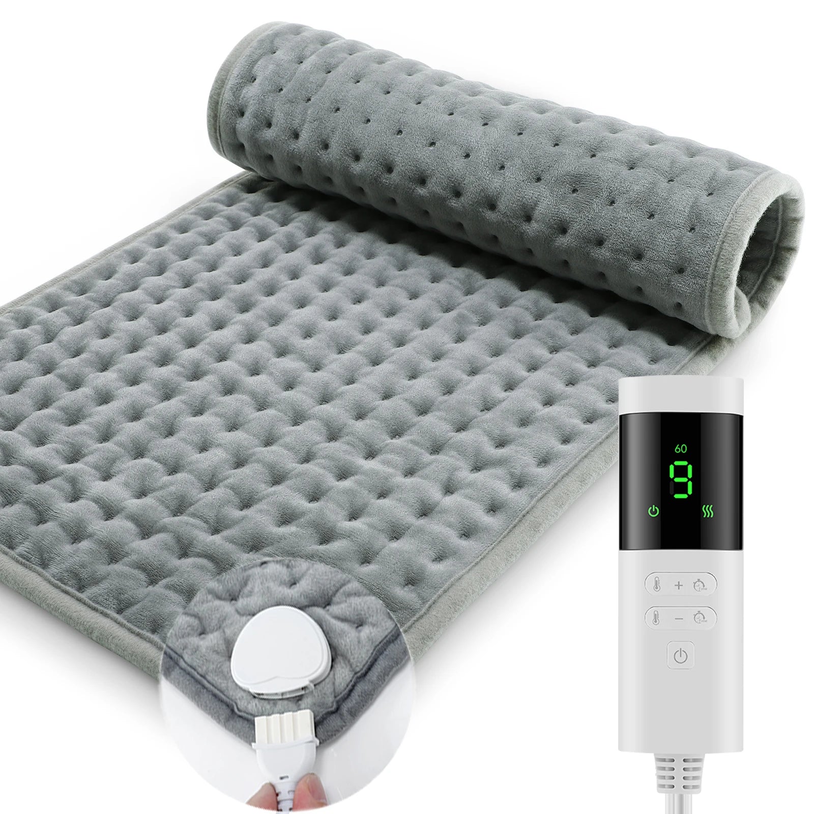 Electric Heating Pad for Body Pain Relief and Winter Warmth - 1