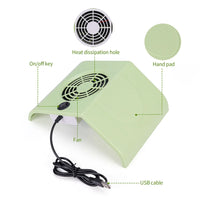 Portable USB Nail Dust Vacuum Collector