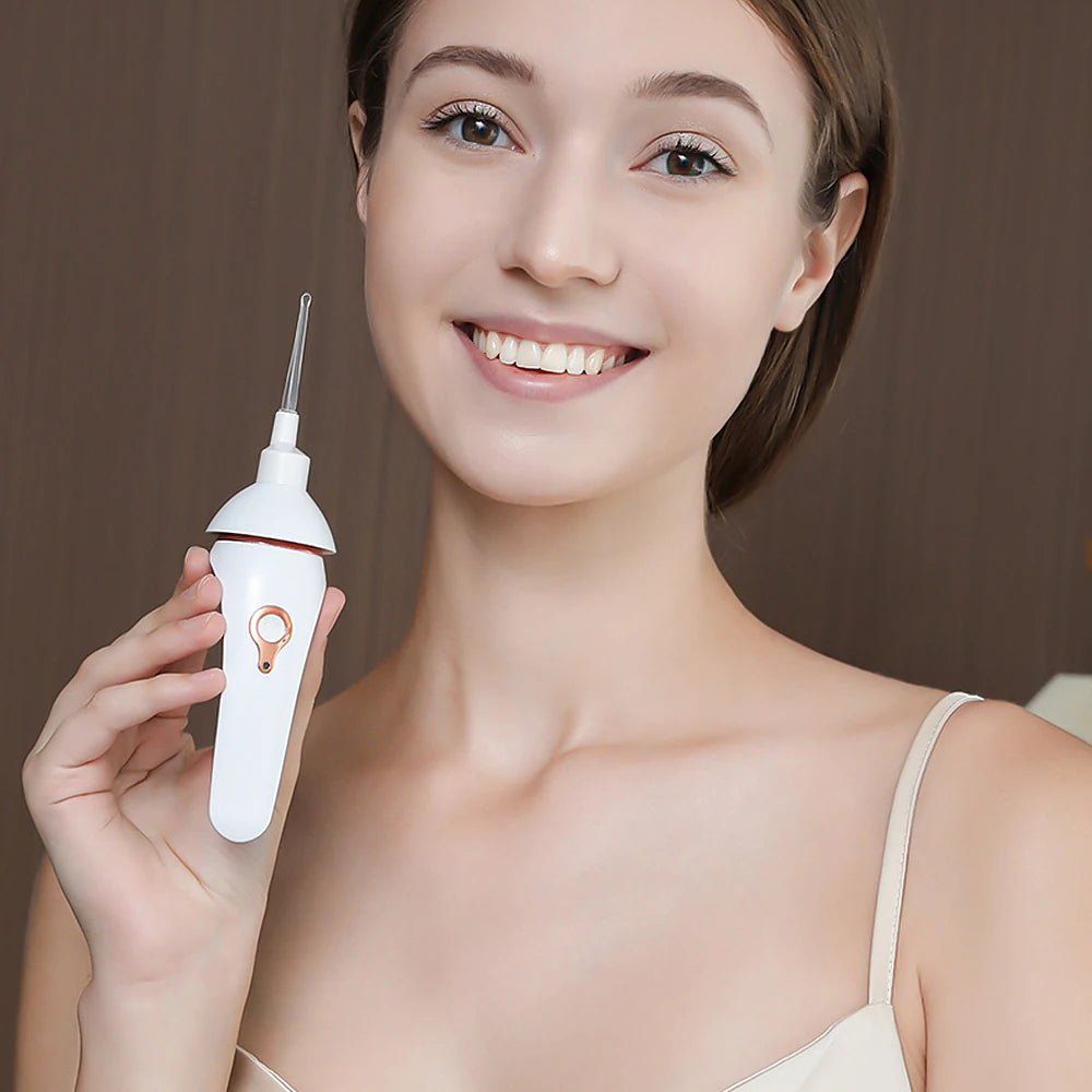 Electric LED Ear Wax Removal Vacuum Cleaner - 13