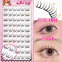 Self-Adhesive Manga Style DIY Cluster Lashes