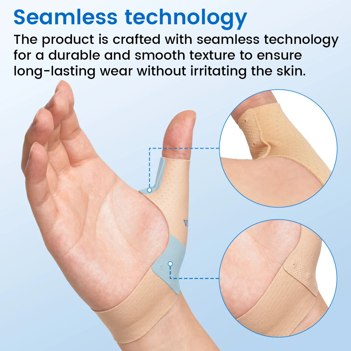 Elastic Thumb Compression Support Sleeve for Arthritis and Pain - 10