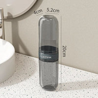 Portable Toothbrush and Toothpaste Travel Case