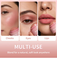 Multi-Use Soft Cream Blush for Cheeks, Lips, and Eyes