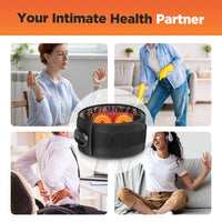 Heated Lumbar Massage Belt for Back Pain Relief