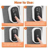 Wireless Air Compression Leg Massager for Calf Relief