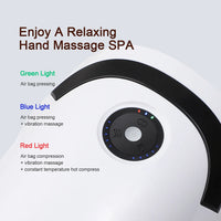 Electric Air Compression Hand Massager with Heat Therapy