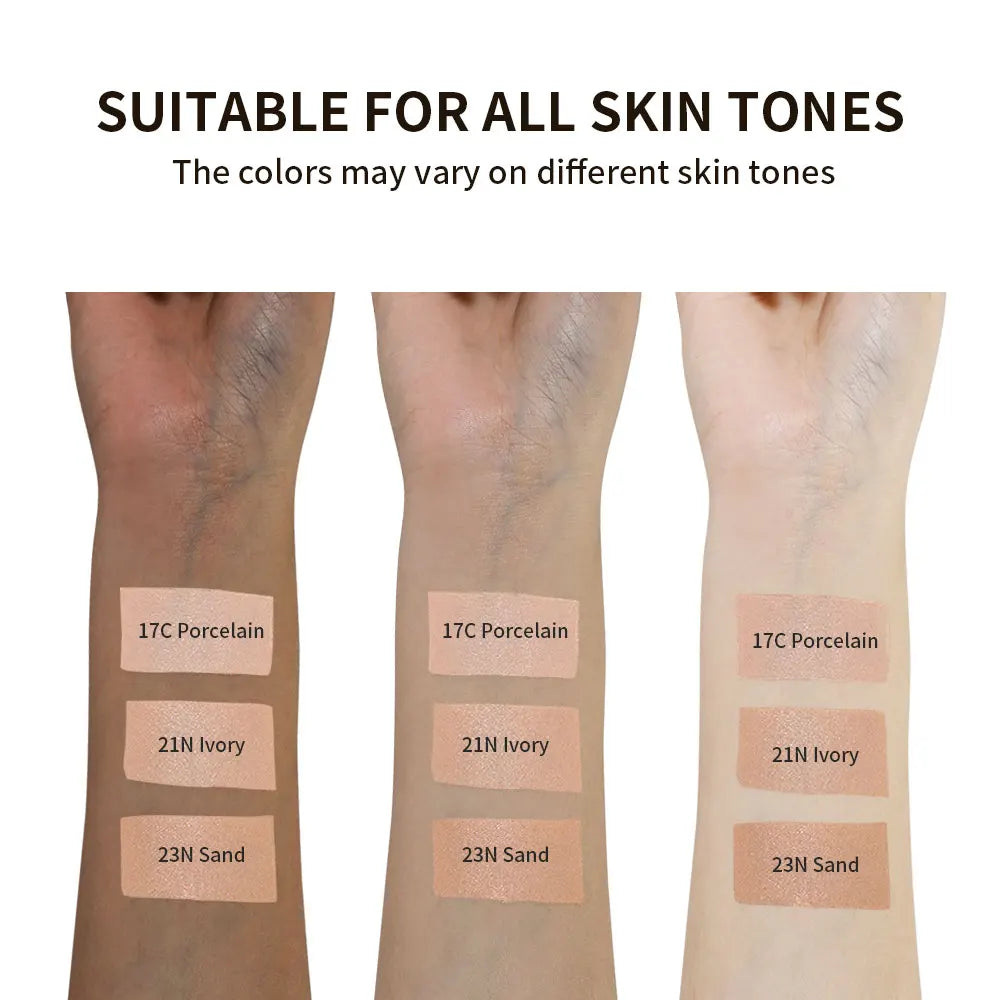 Dewy Glow Cream Cushion Foundation for Natural Coverage - 6