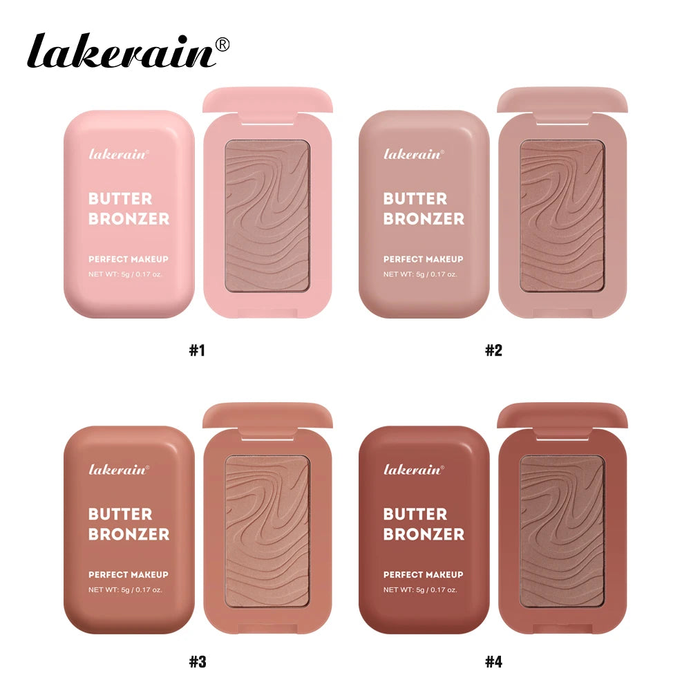 Silky Butter Bronzer for Sculpted Face Contouring - 34