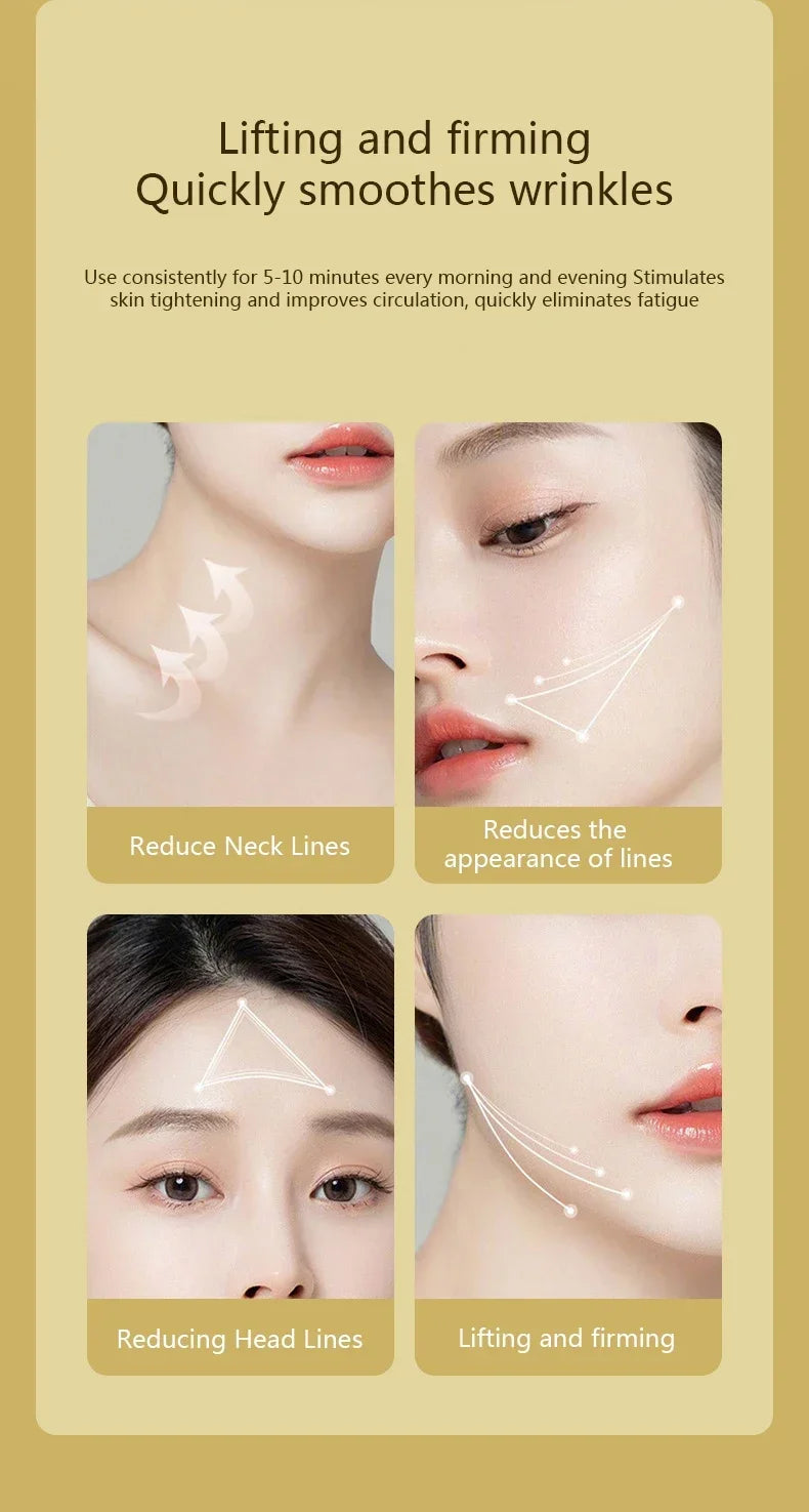 Electric LED Neck and Face Lifting Massager - 19