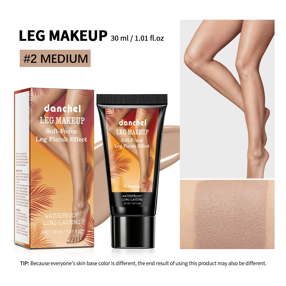 Waterproof Leg Foundation for Flawless Even Skin - 1