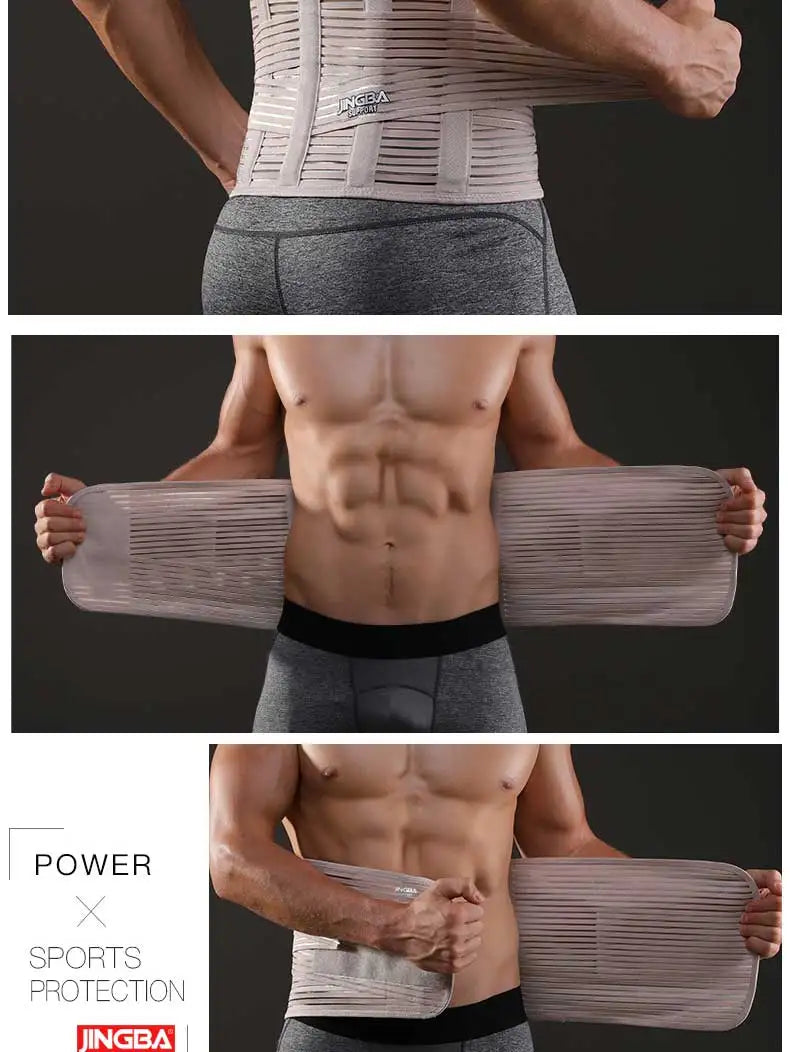 Adjustable Lumbar Support and Waist Trainer Belt - 17