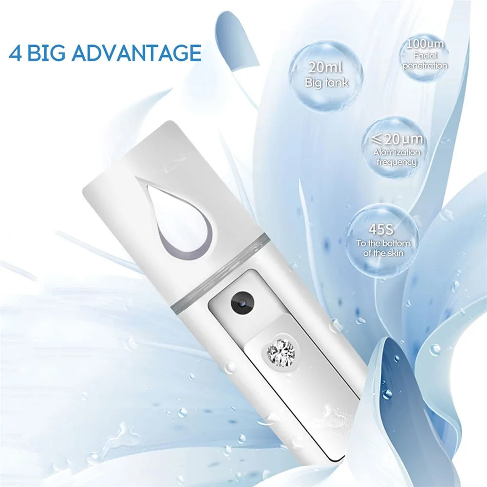 Portable Nano Facial Mist Sprayer for Instant Hydration - 10