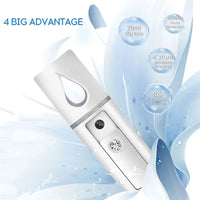 Portable Nano Facial Mist Sprayer for Instant Hydration