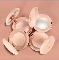 Silken Touch Shimmer Highlighter Powder for Radiant Glow