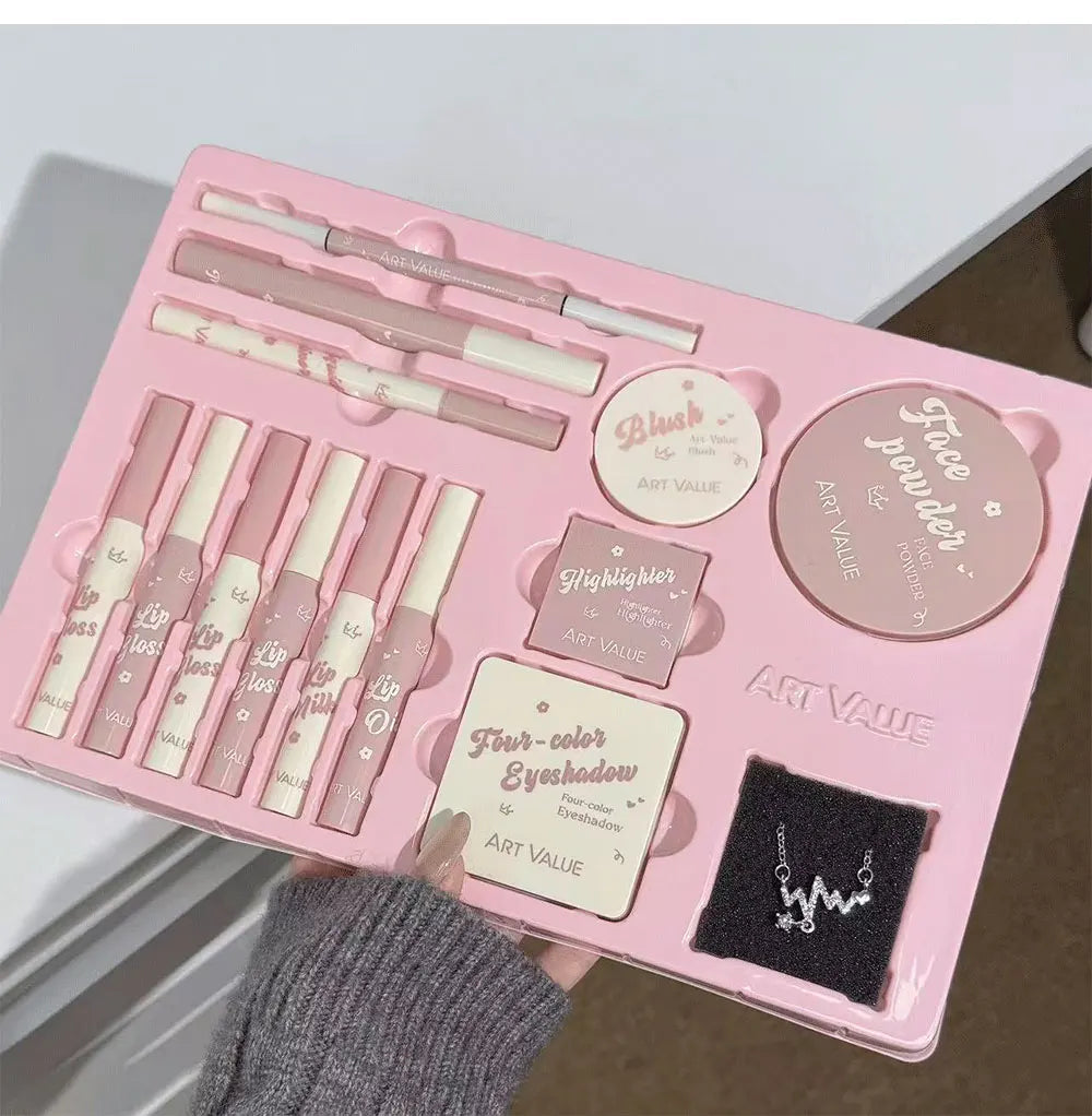All-in-One Professional 13-Piece Full Makeup Collection Set - 14