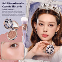 Silk Satin Powder Blush in Seashell Compact