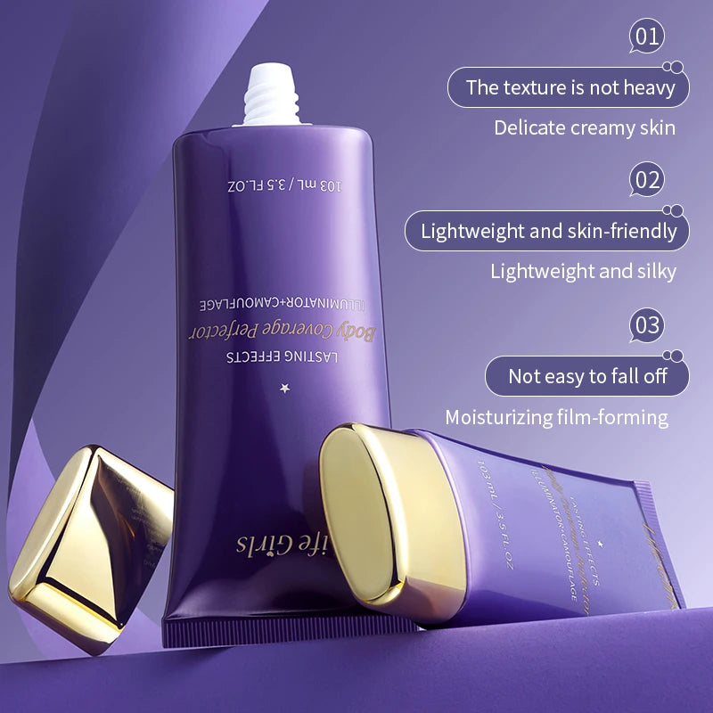 Full Coverage Body Concealer for Tattoos and Blemishes - 2