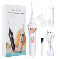 Electric LED Ear Wax Removal Vacuum Cleaner