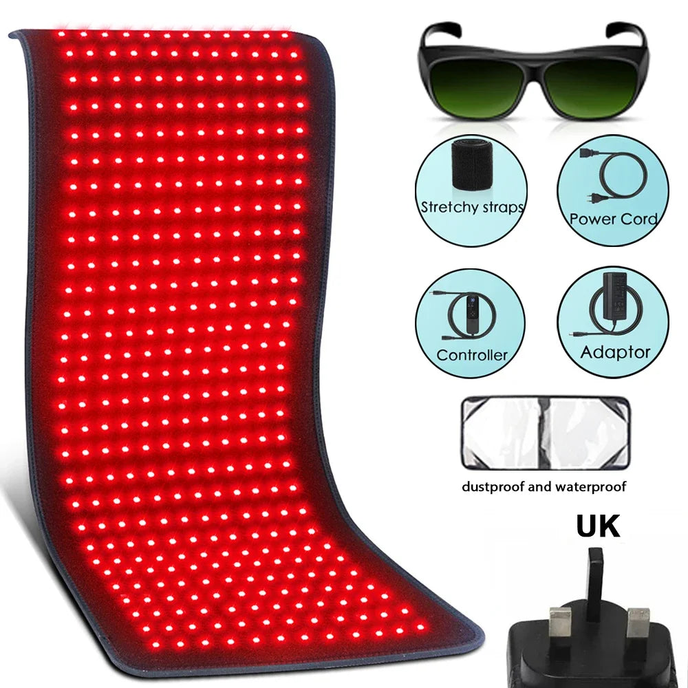 Red Light Therapy Heating Pad for Muscle Pain Relief - 27