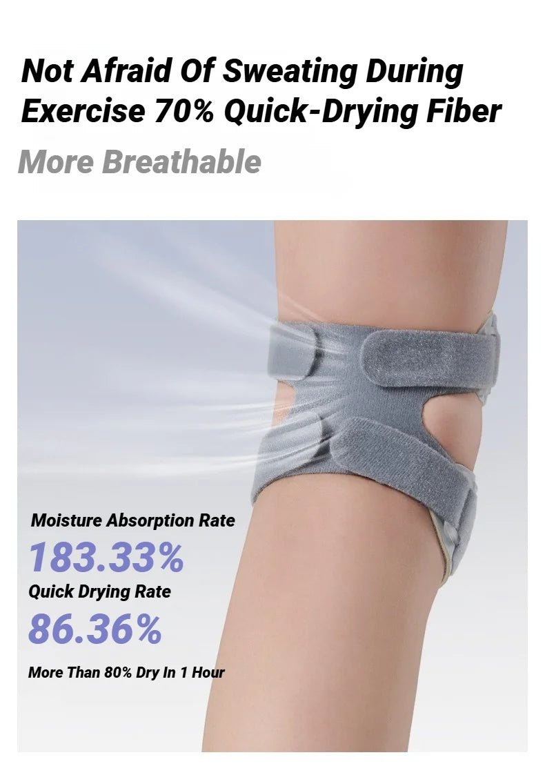 Adjustable Patella Knee Support Strap for Joint Pain Relief - 10