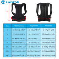 Adjustable Back Posture Corrector Brace for Pain Relief