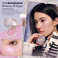 Embossed Strawberry Rococo Makeup Blush Powder