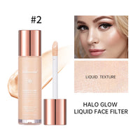 Liquid Glow Face Filter Makeup Primer & Highlighter