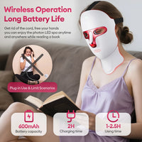 7-Color Photon LED Face and Neck Rejuvenation Mask