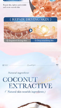 Coconut Fragrance Moisturizing Body Care Set