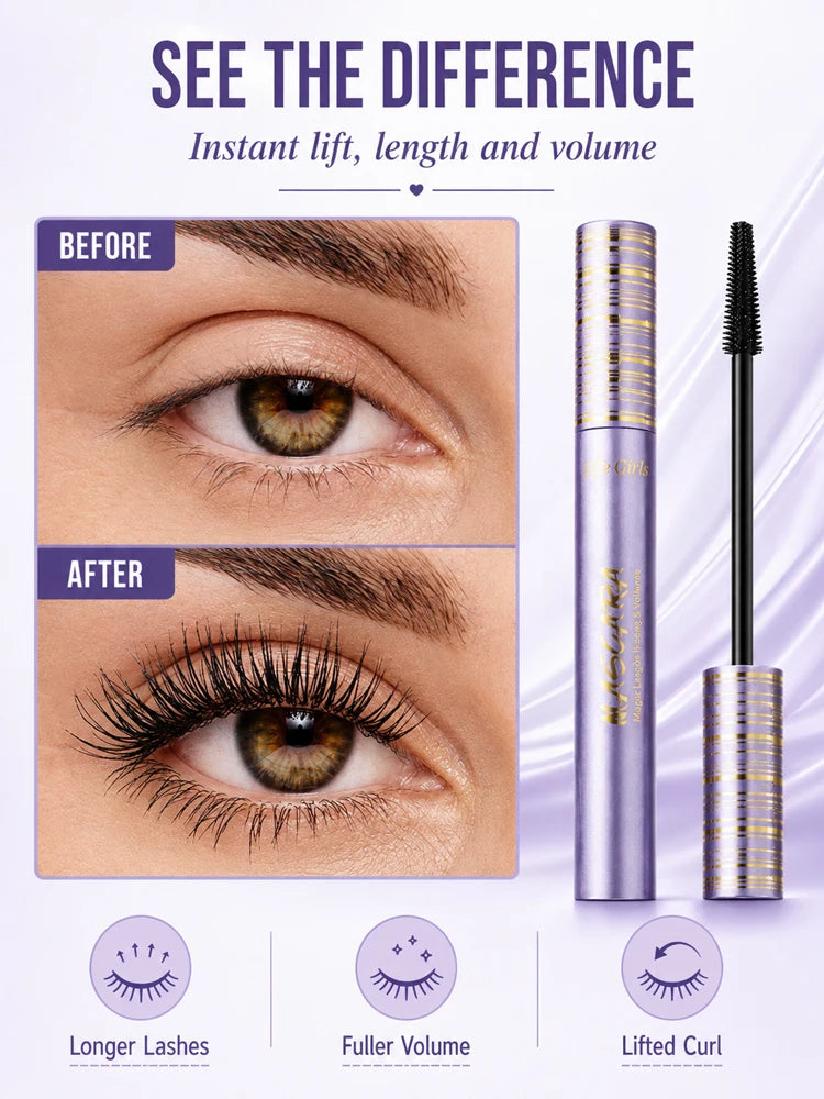Waterproof Volumizing and Lengthening Mascara - 8
