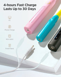 Rechargeable Sonic Electric Toothbrush for Family