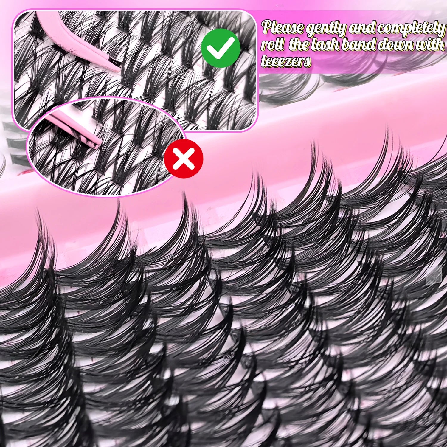 DIY Cluster Lash Extension Kit for Natural Daily Volume - 3