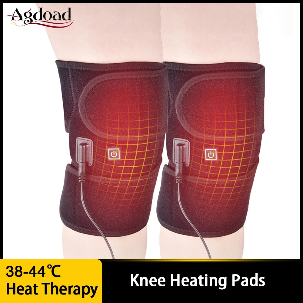 USB Electric Heated Knee Brace for Joint Pain and Recovery