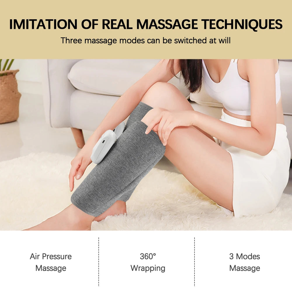 Wireless Air Compression Leg Massager for Muscle Recovery - 10